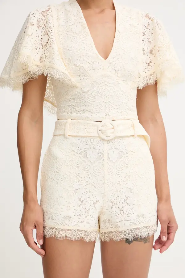 Twinset Twinset elegantne kratke hlače za žene s čipkom