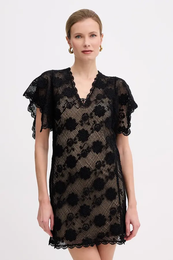 Twinset Twinset haljina od pamuka