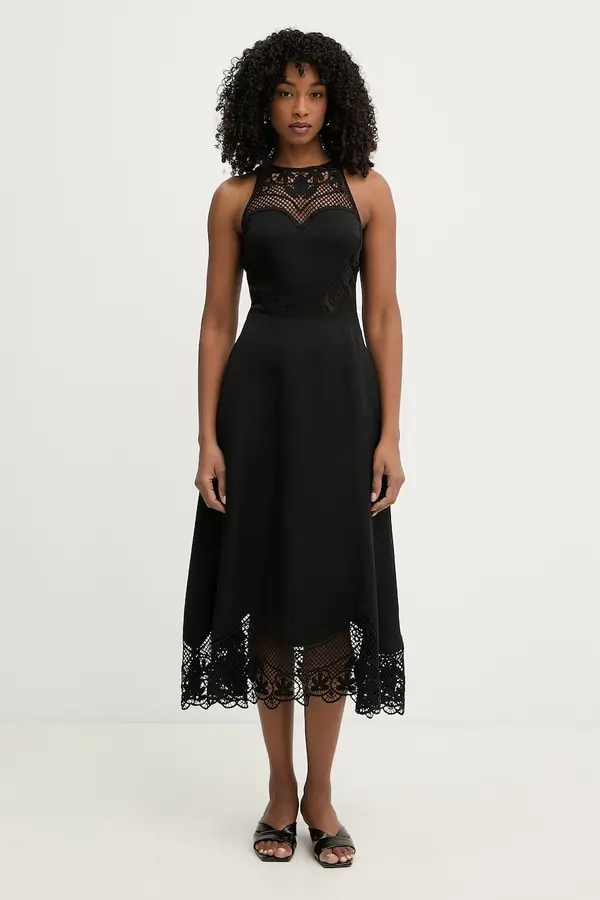 Twinset Twinset haljina s lanom