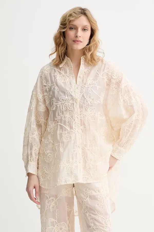 Twinset Twinset košulja za žene s lyocellom