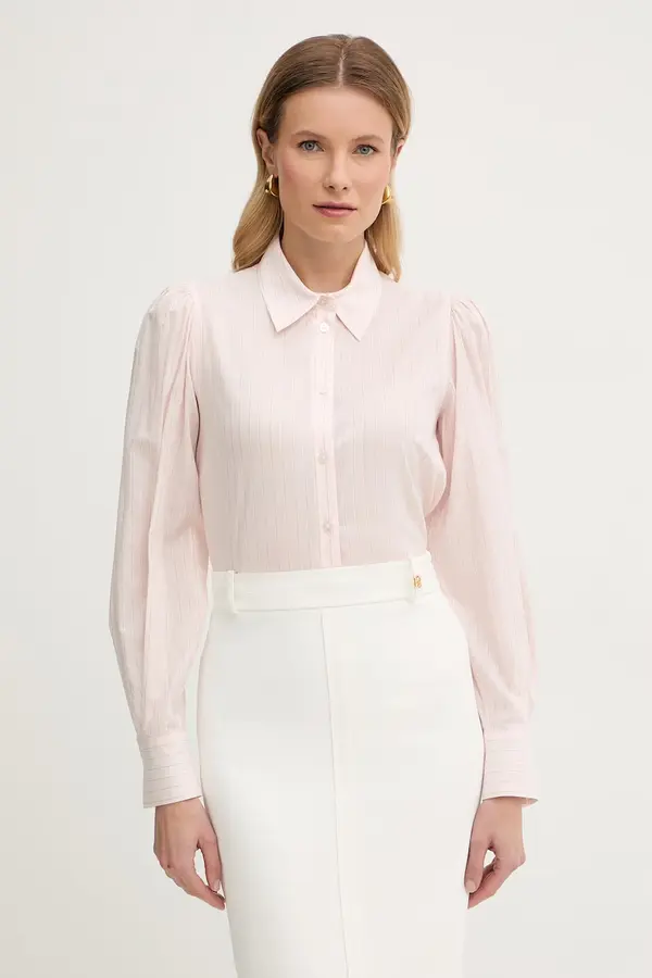 Twinset Twinset košulja za žene s pamukom