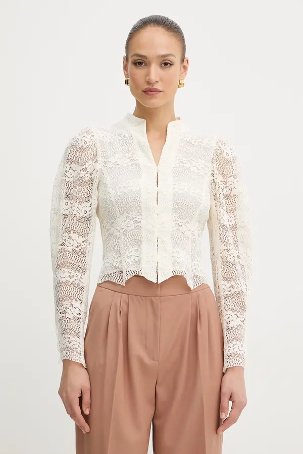 Twinset Twinset košulja za žene s viskozom