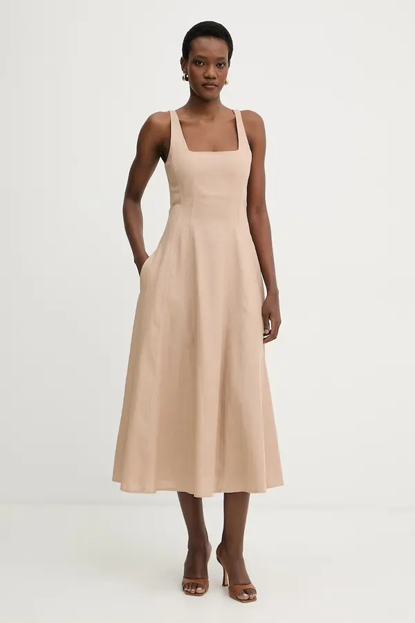 Twinset Twinset Ljetna haljina s lanom
