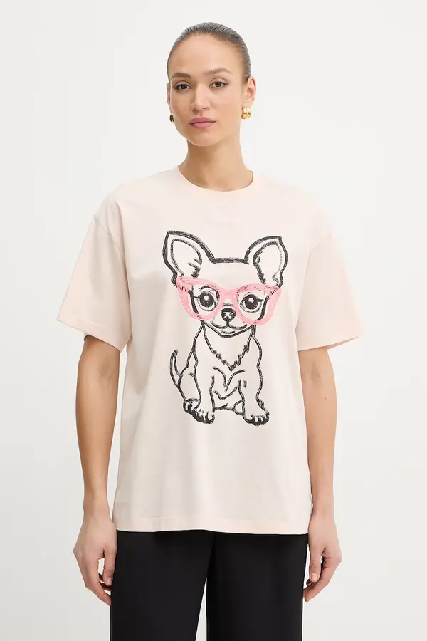 Twinset Twinset majica za žene od pamuka