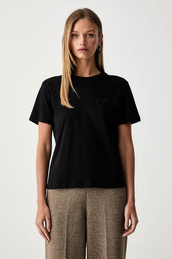 Twinset Twinset majica za žene od pamuka