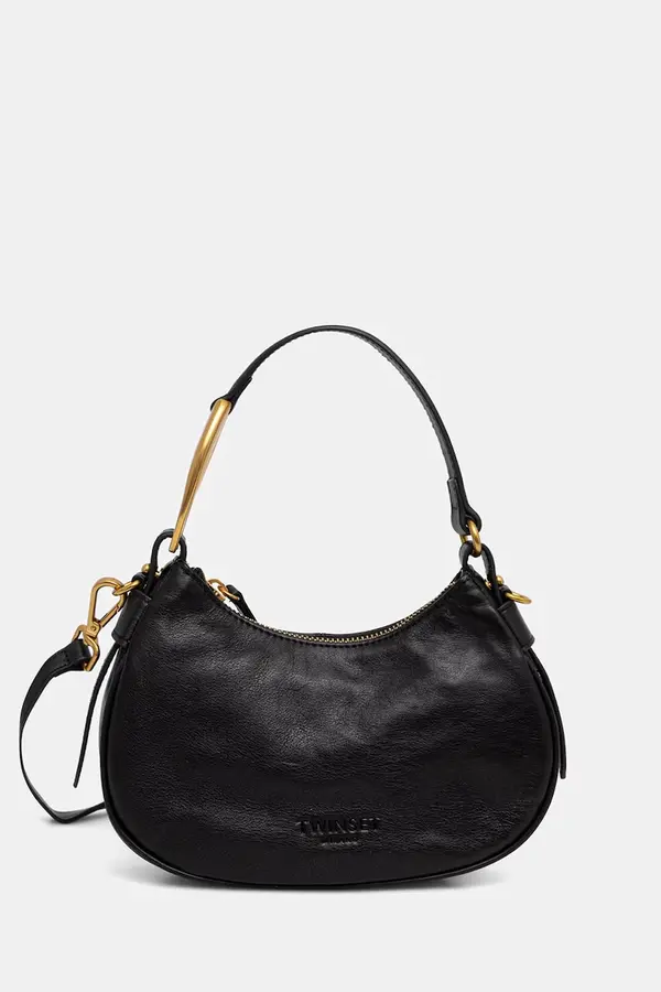 Twinset Twinset mala torba hobo za žene kožna