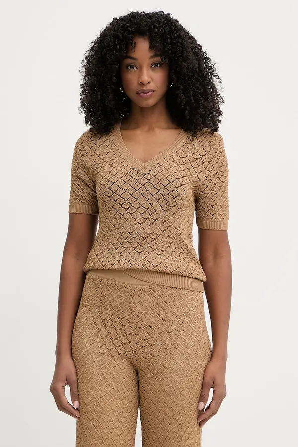 Twinset Twinset pulover za žene s viskozom