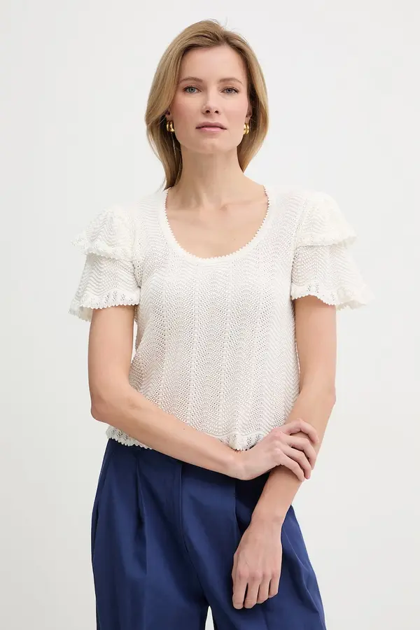 Twinset Twinset Pulover ženski od pamuka