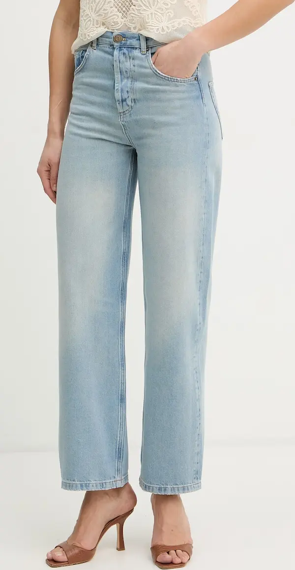 Twinset Twinset relaxed fit traperice za žene