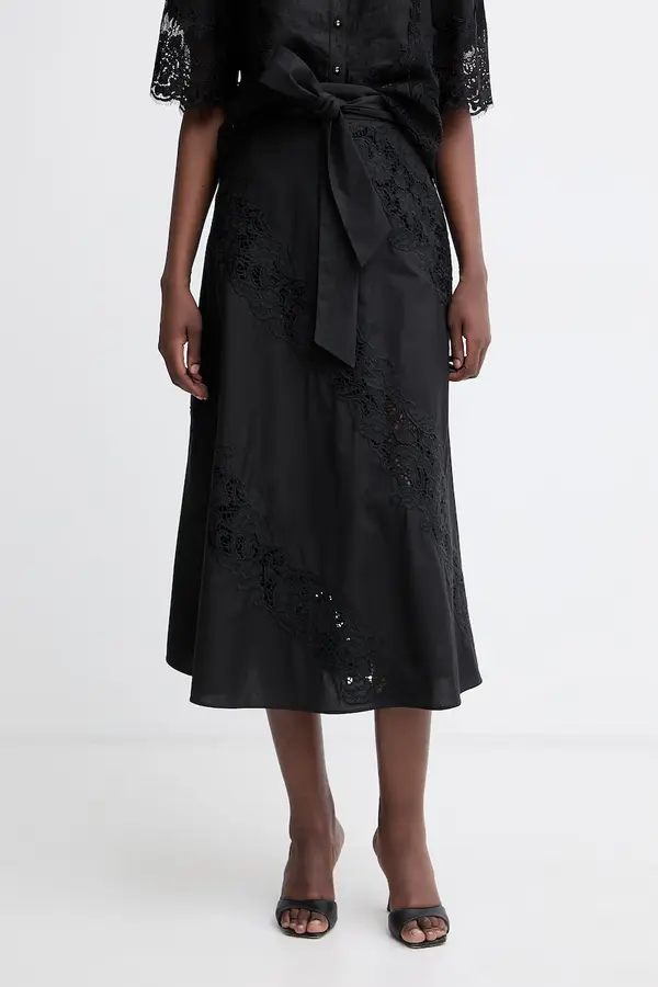 Twinset Twinset suknja od pamuka