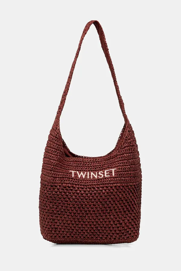 Twinset Twinset torba za plažu ženska pletena