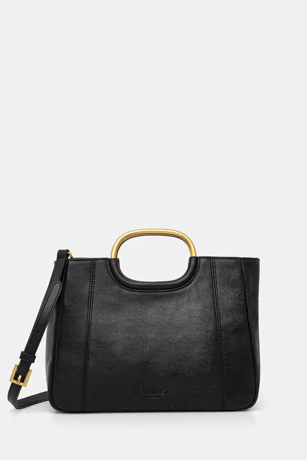 Twinset Twinset tote torba za žene kožna