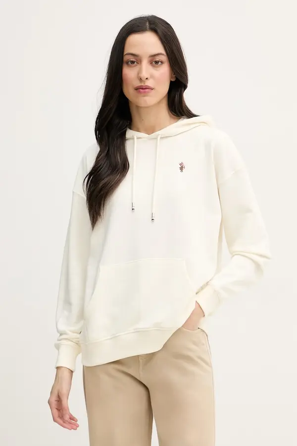 U.S. Polo Assn. U.S. Polo Assn. dukserica sa kapuljačom ženska s pamukom DHM Hoodie