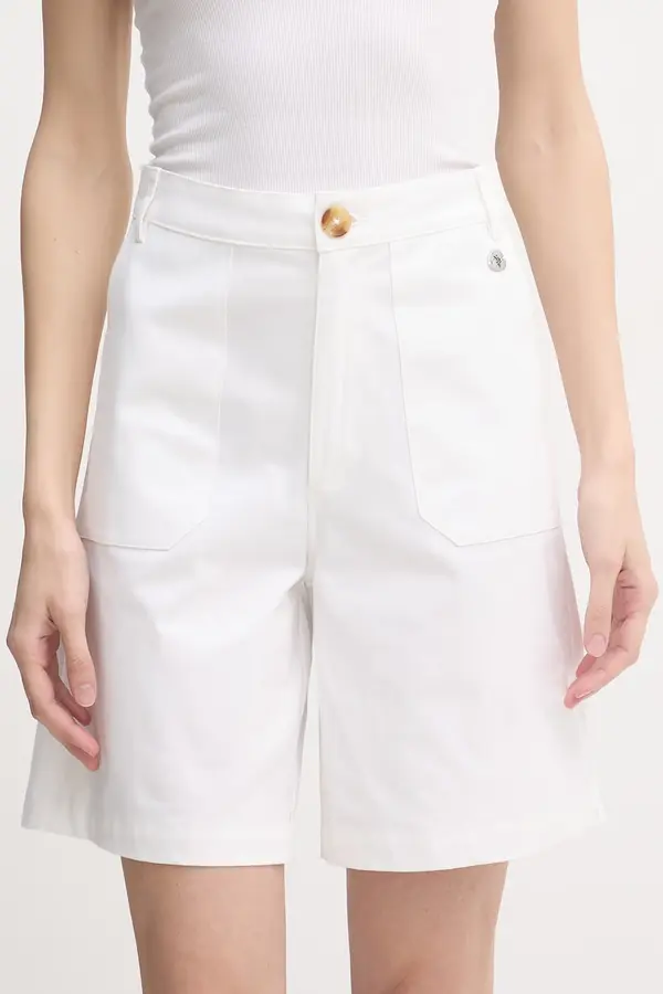 U.S. Polo Assn. U.S. Polo Assn. kratke hlače za žene od pamuka s elastanom CHINO