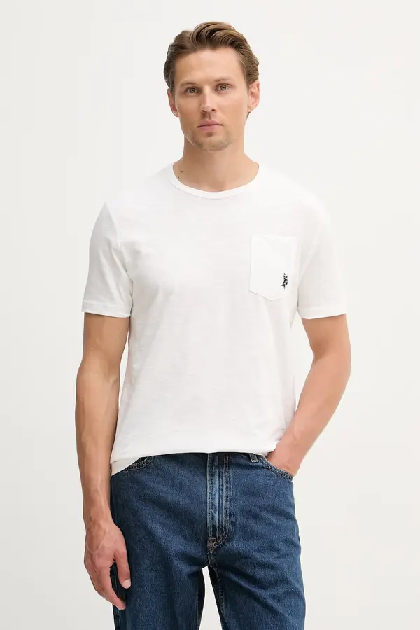 U.S. Polo Assn. U.S. Polo Assn. majica muška od pamuka Slub Pocket