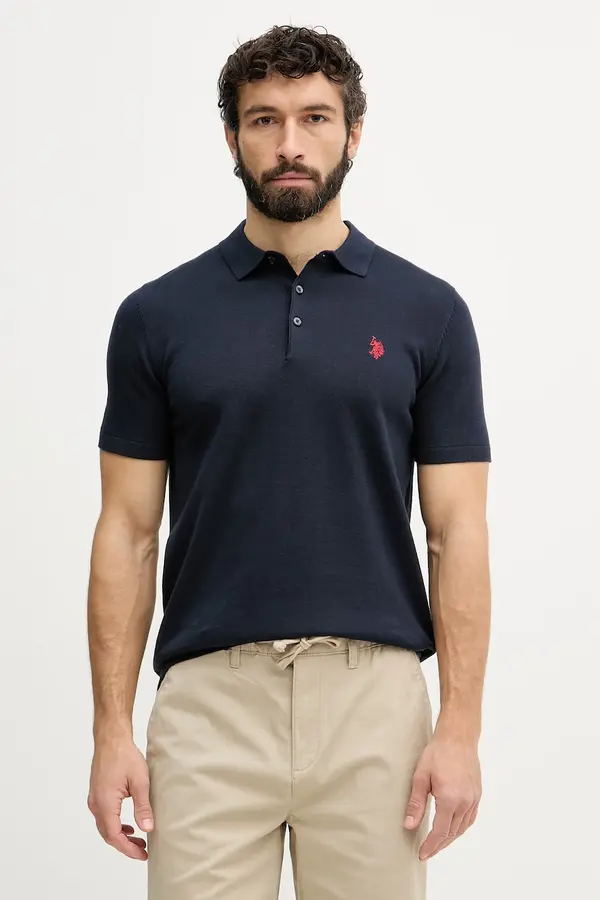 U.S. Polo Assn. U.S. Polo Assn. Polo za muškarce od pamuka COMBED SS