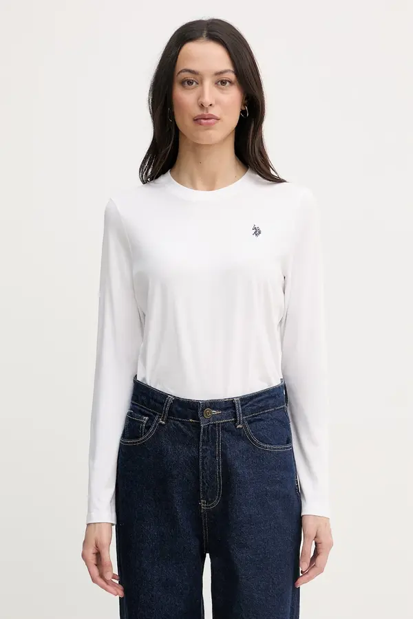 U.S. Polo Assn. U.S. Polo Assn. ženska majica dugih rukava od pamuka