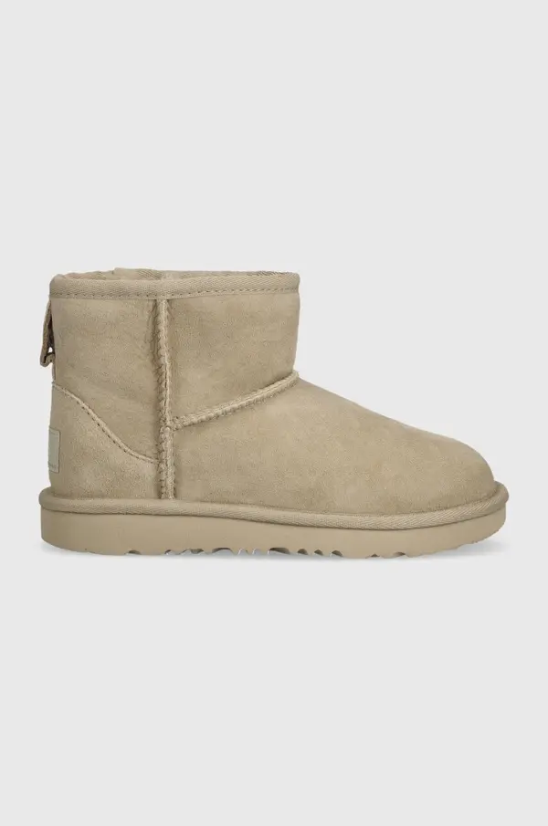 UGG UGG Dječje cipele za snijeg od brušene kože UGG Classic Mini II