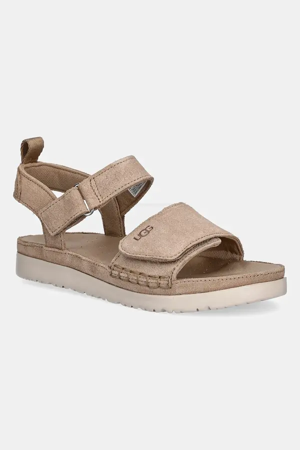 UGG UGG Dječje sandale od brušene kože UGG GOLDENSTAR