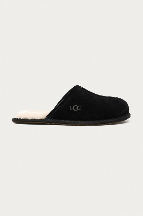 Ugg UGG - Kućne papuče od brušene kože Scuff 1101111.BLK-BLACK
