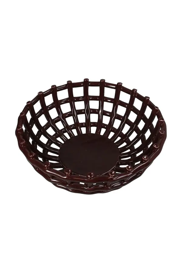 Ukrasna zdjela home & lifestyle 10 x 24 x 24 cm Ukrasna zdjela home & lifestyle 10 x 24 x 24 cm