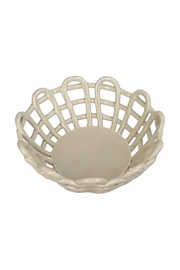 Ukrasna zdjela home & lifestyle 8 x 18 x 18 cm Ukrasna zdjela home & lifestyle 8 x 18 x 18 cm