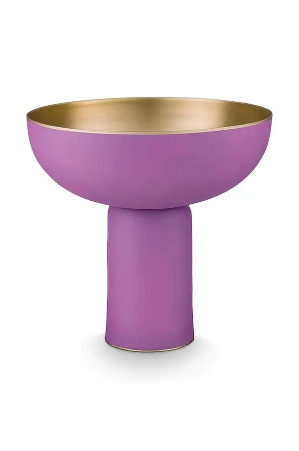Pip Studio Ukrasna zdjela Pip Studio Metal Matt Lilac