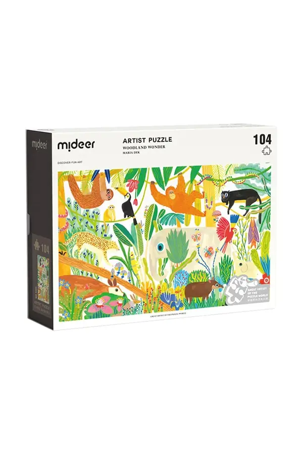 Mideer Umjetničke puzzle Mideer Leśne cuda 104 elementy