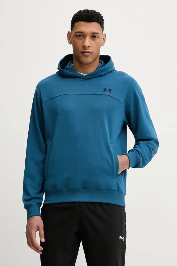 Under Armour Under Armour dukserica sa kapuljačom muška pamukna Rival LW Hoodie