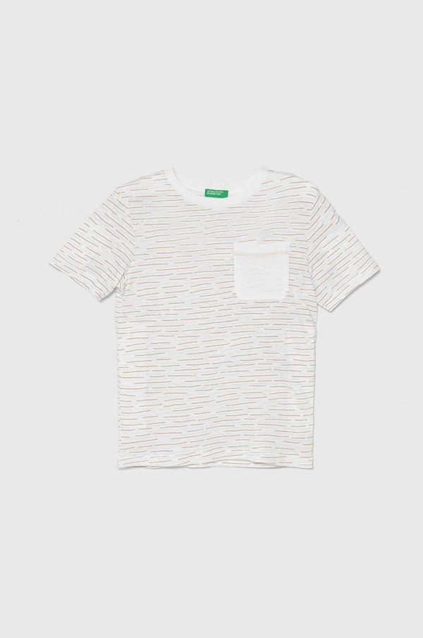 United Colors of Benetton United Colors of Benetton boja: bijela, s uzorkom