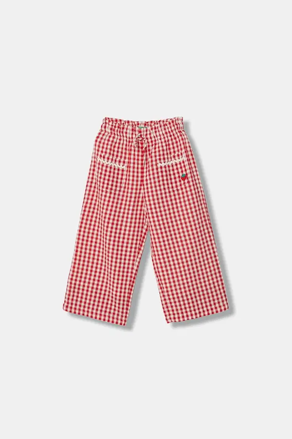 United Colors of Benetton United Colors of Benetton Hlače za djecu od pamuka