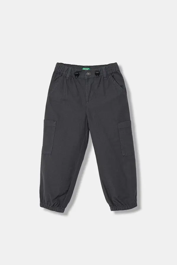 United Colors of Benetton United Colors of Benetton jogger hlače za djecu od pamuka