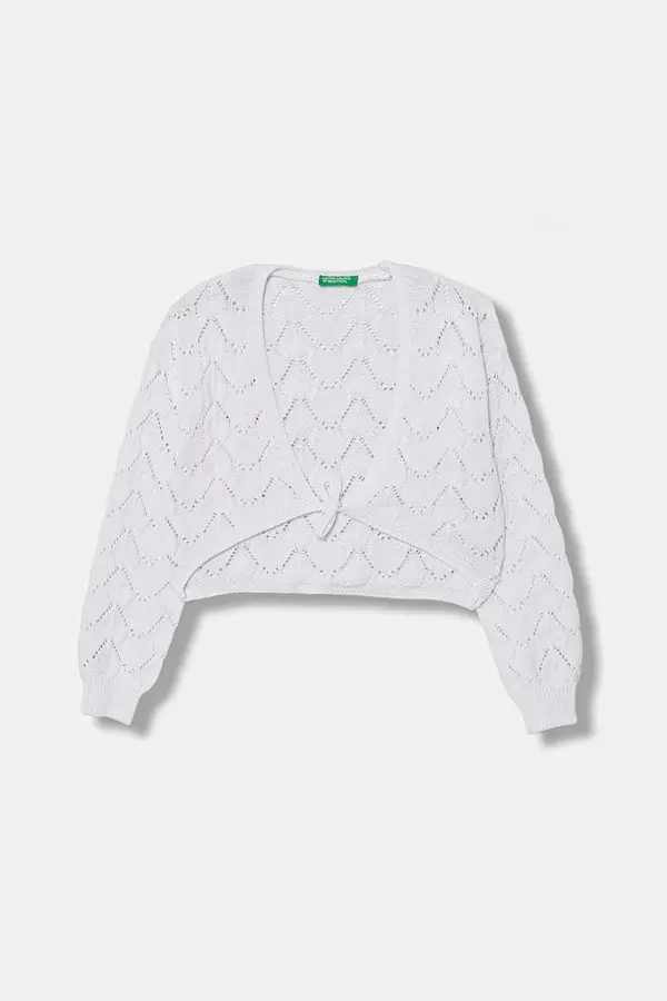 United Colors of Benetton United Colors of Benetton kardigan za djecu s otvorima