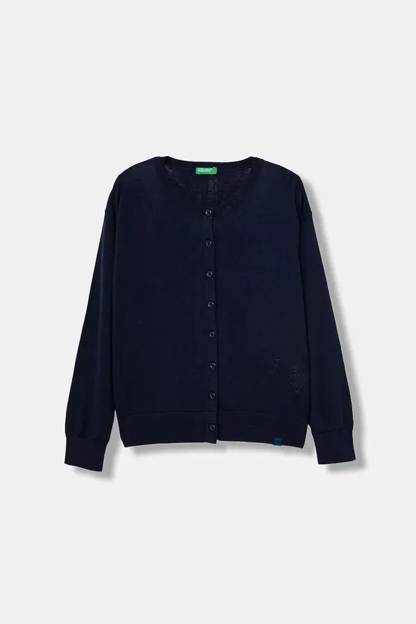 United Colors of Benetton United Colors of Benetton kardigan za djecu s pamukom