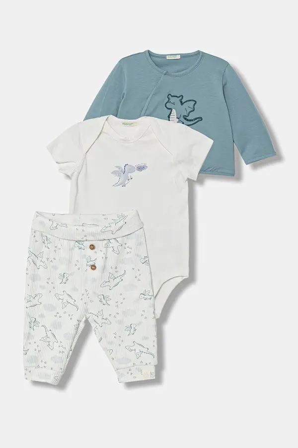 United Colors of Benetton United Colors of Benetton komplet za bebe od pamuka s elastanom