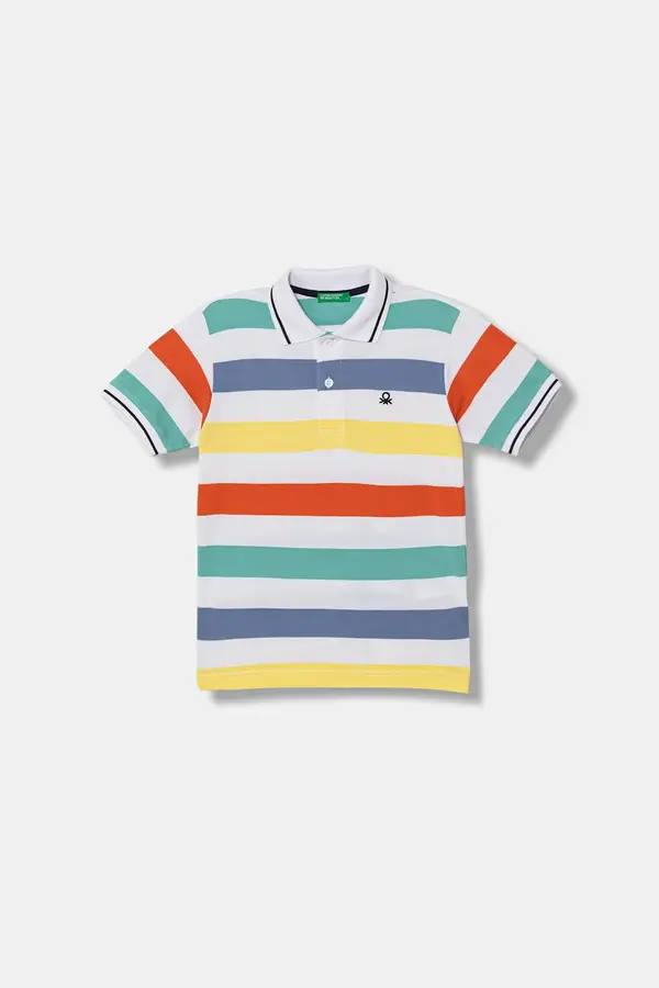 United Colors of Benetton United Colors of Benetton polo za djecu od pamuka