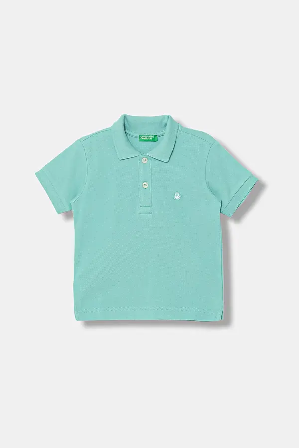 United Colors of Benetton United Colors of Benetton polo za djecu od pamuka