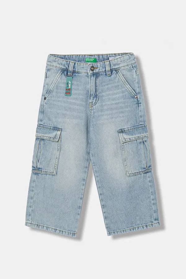 United Colors of Benetton United Colors of Benetton Široke traperice za djecu