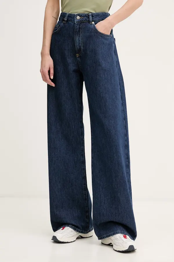 United Colors of Benetton United Colors of Benetton wide leg traperice za žene
