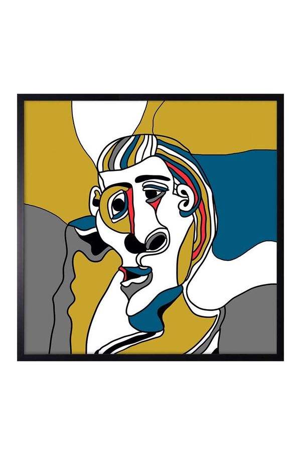 Inne Uokvirena reprodukcija na papiru 70x70 cm