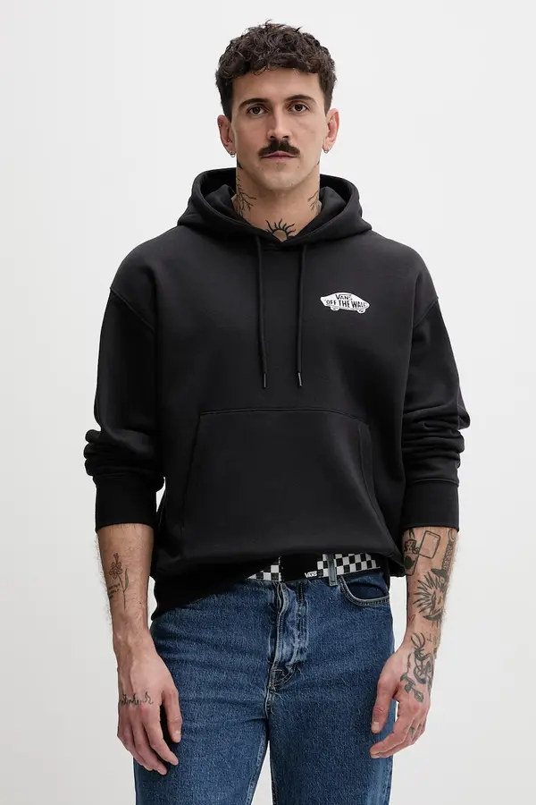Vans Vans dukserica sa kapuljačom za muškarce s pamukom