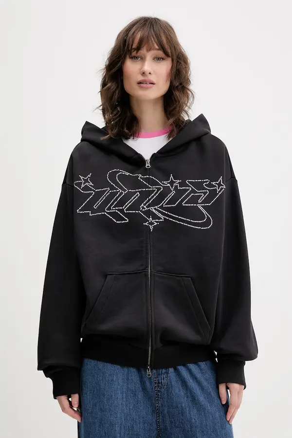 Vans Vans dukserica sa kapuljačom ženska od pamuka