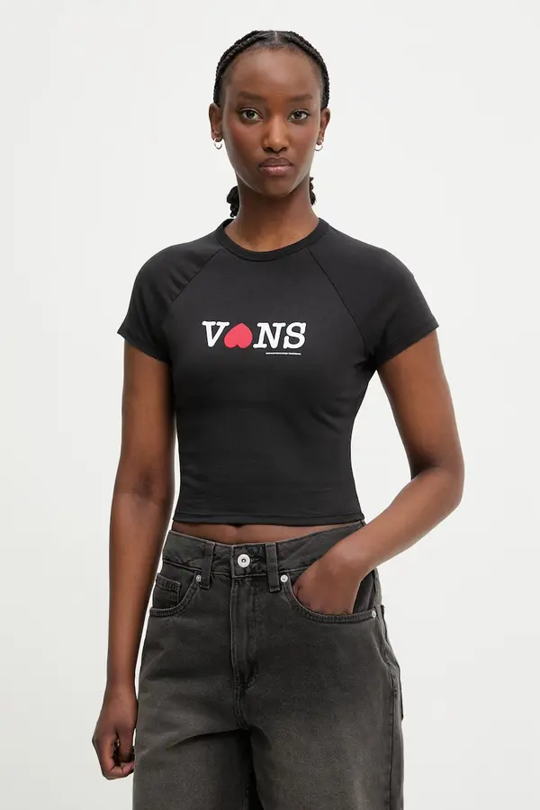 Vans Vans majica ženska pamukna
