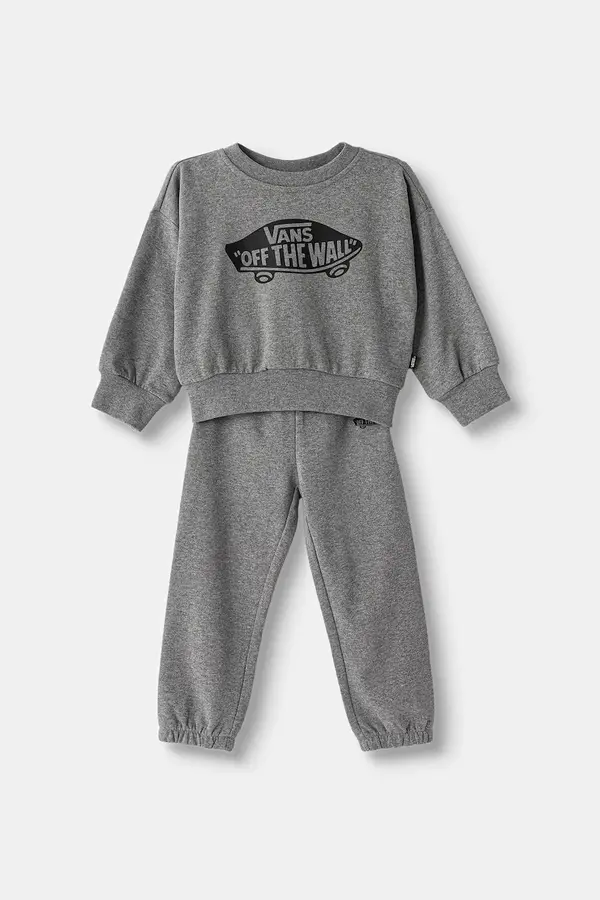 Vans Vans trenirka za djecu s pamukom Double Standard Crew Set
