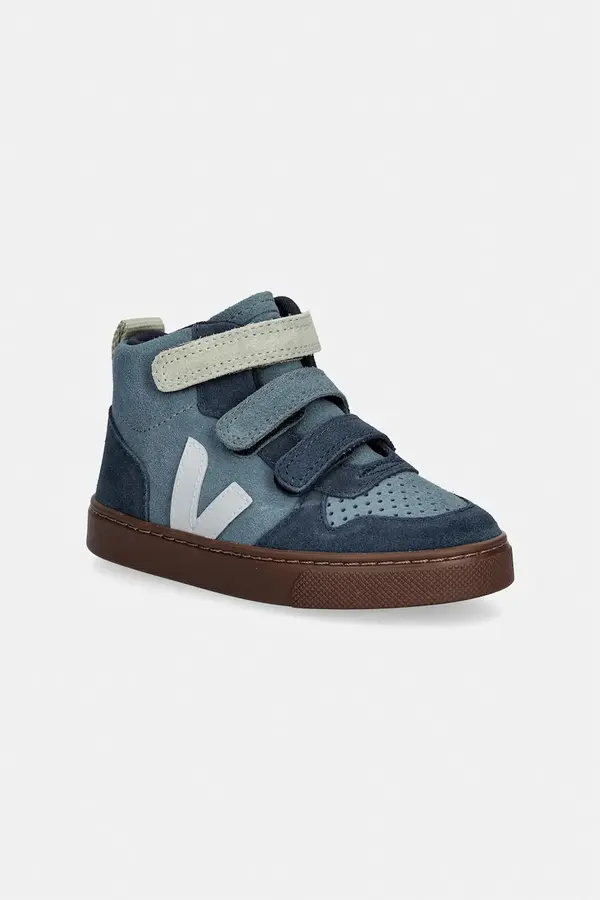Veja Veja Small V-10 Mid tenisice za djecu od brušene kože