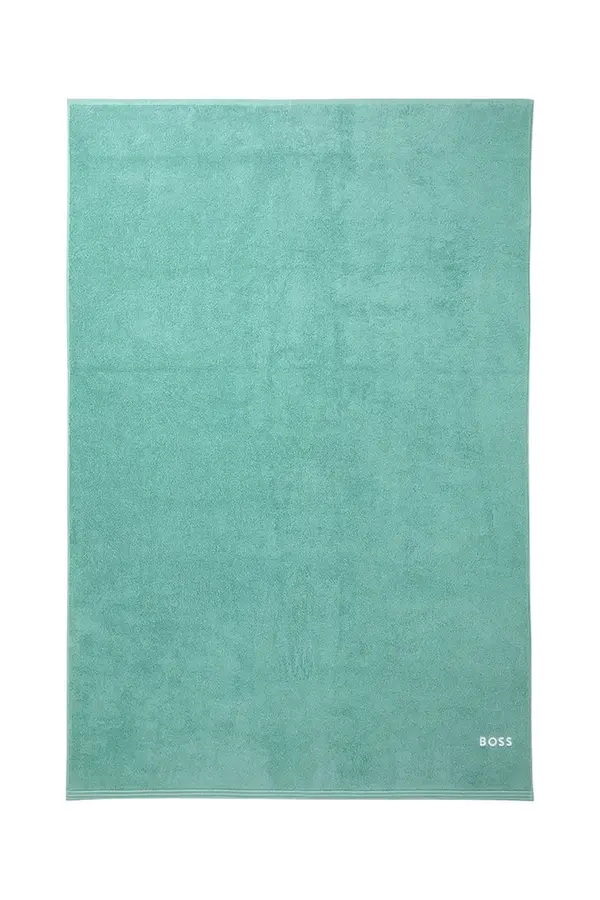 Boss Veliki pamučni ručnik BOSS EDGE Lagoon 100 x 150 cm