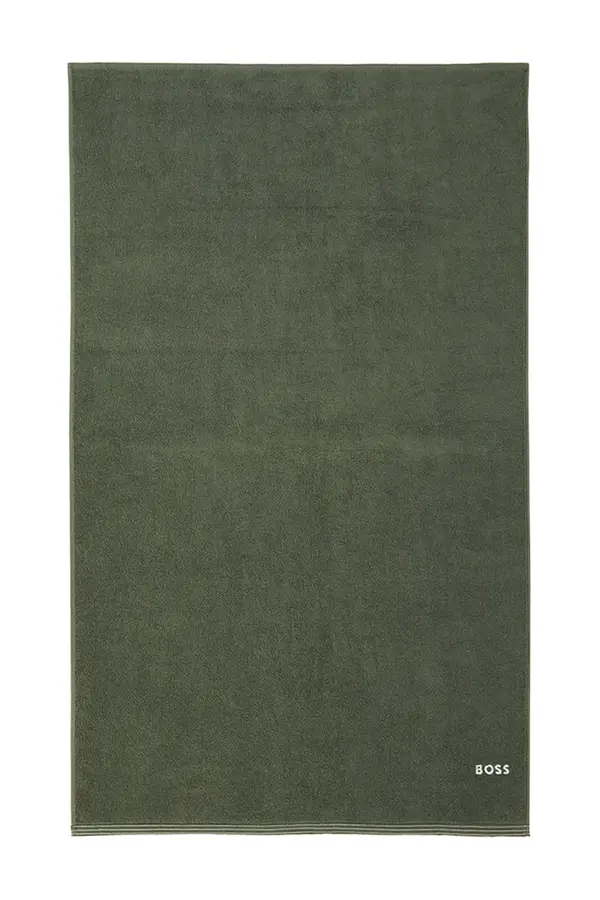 Boss Veliki pamučni ručnik BOSS EDGE Lichen 100 x 150 cm