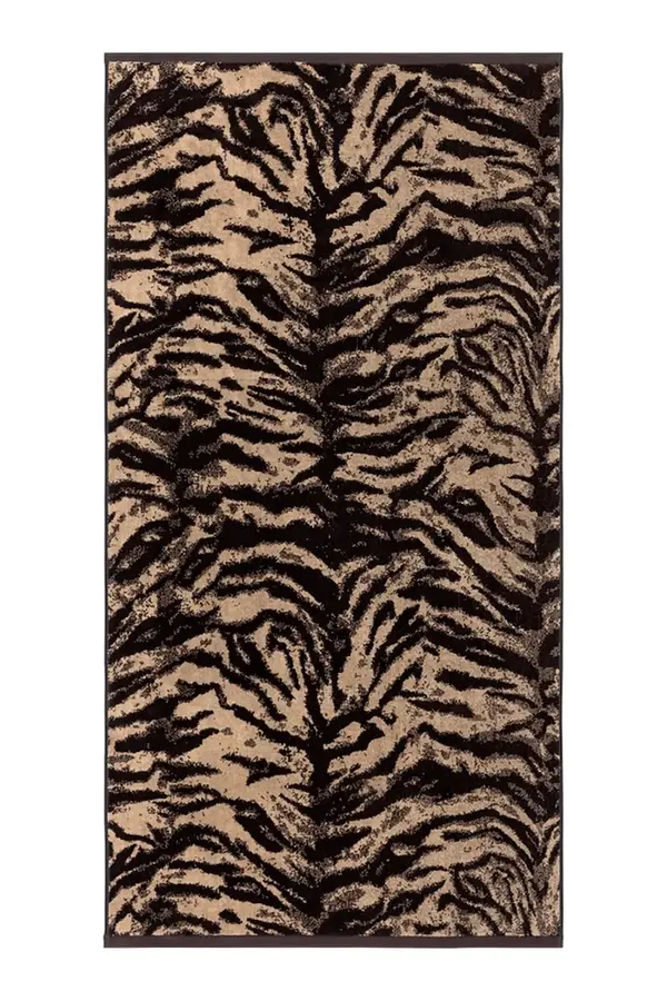 Kenzo Veliki pamučni ručnik Kenzo KFAUVE Naturel 90 x 150 cm