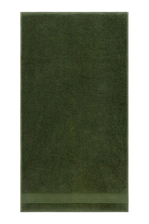 Kenzo Veliki pamučni ručnik Kenzo KWEAVE Kaki 92 x 150 cm