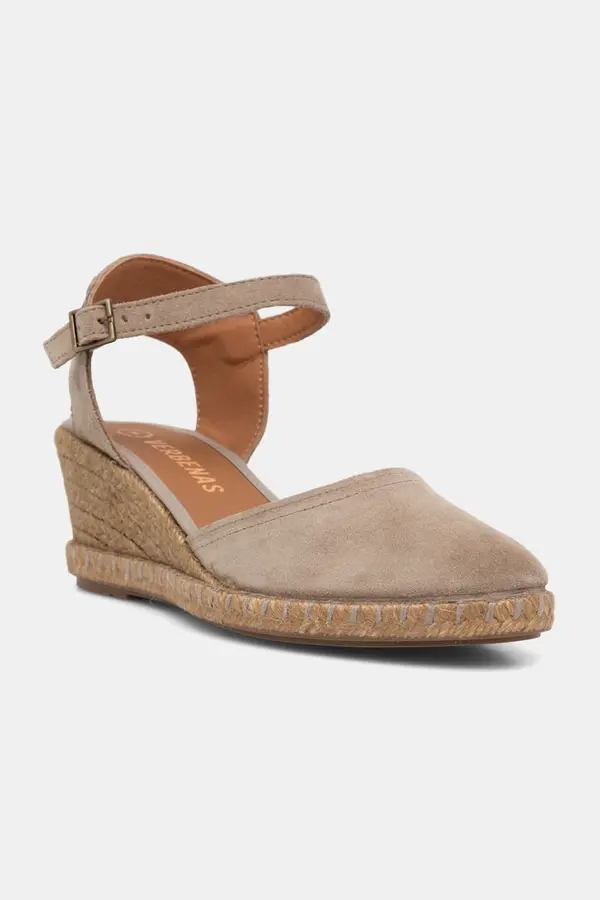 Verbenas Verbenas espadrile s klinastom potpeticom za žene MALENA SERRAJE/TAN